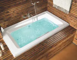 Пәтердегі суы бар ваннаның фотосы