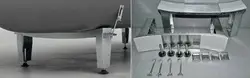 Legs For Steel Bathroom Photo