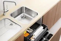 Oshxona lavabo kvadratining fotosurati