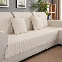 Blanket on the sofa in the living room photo