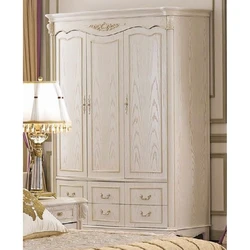 Bedroom wardrobes in classic style photo