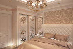Bedroom wardrobes in classic style photo