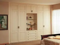 Bedroom wardrobes in classic style photo