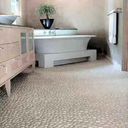Bathroom floor tiles photo