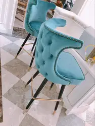 Стулья в кухню фото велюр