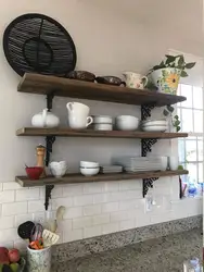 Полочки для кухни на столешницу фото