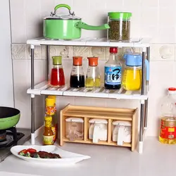 Полочки для кухни на столешницу фото
