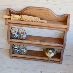 Spice rack for the kitchen photo
