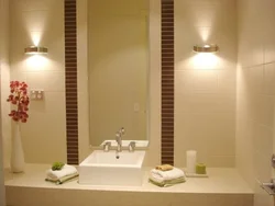 Bathroom wall lamp photo