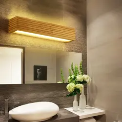 Bathroom wall lamp photo