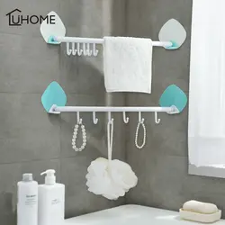 Hooks in the bathroom interior photo