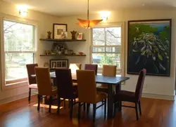 Icons in the kitchen interior