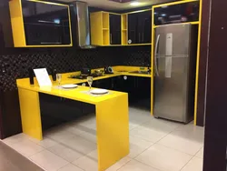 Асүй дизайны сары қара
