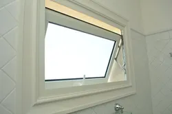 Plastic Window In The Bath Photo