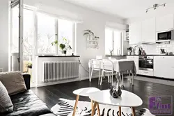 Black batteries in the kitchen interior