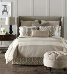 Photo Of Pillows In The Bedroom Interior Photo