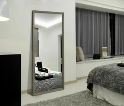 Photo of mirrors with shelves for the bedroom