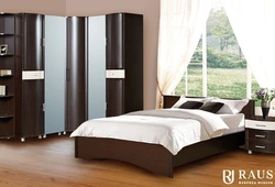 Photo of bedroom sets with corner wardrobe