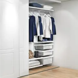 Wardrobes in the hallway in a modern style photo contents