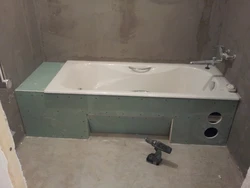 Сурати ҳаммоми гипсокартаи DIY