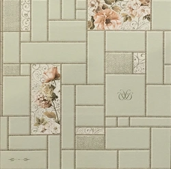 Non-woven washable kitchen wallpaper for walls photo
