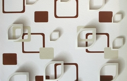 Non-woven washable kitchen wallpaper for walls photo