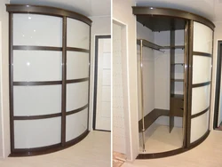Photo Of Corner Cabinets Inside The Hallway