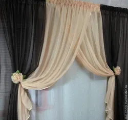 How to sew curtains for a bedroom photo