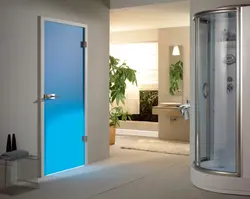Шкляныя дзверы для ванны фота