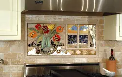 Панно на стену на кухню своими руками фото