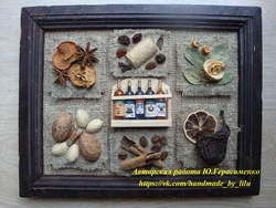DIY oshxona devor paneli fotosurati