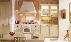 Beige kitchen Provence photo