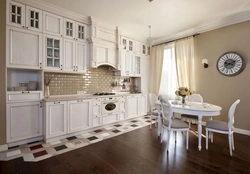 Beige kitchen Provence photo