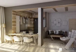 Separate the dining room from the kitchen photo