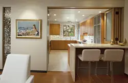 Separate the dining room from the kitchen photo