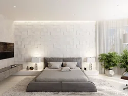 Bedroom wall design porcelain tiles