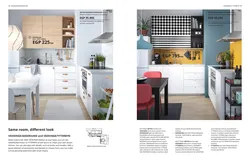 IKEA mətbəxlərinin fotoşəkilləri və ölçüləri