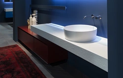 Modern bathroom sink design