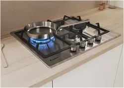 Варочная панель газовая фото на кухне