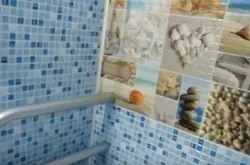 Hamam mozaika pvc panelləri fotoşəkili