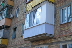 Balcony and loggia photo outside