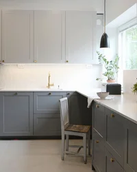 Boz interyerdə IKEA mətbəxi