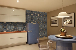 Interior of kitchens of the 70s