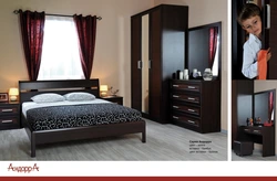 Wenge yotoqxona to'plamlarining fotosuratlari