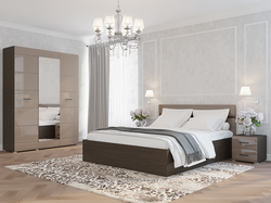 Wenge жатын бөлмелерінің фотосуреттері