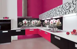 Кухня дизайн орхидея