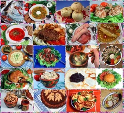 Bütün ölkələrin mətbəxi fotoşəkilləri ilə