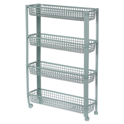 Plastic shelves for bathroom photo