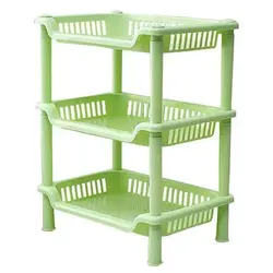 Plastic shelves for bathroom photo