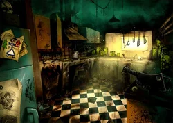 Photo scary kitchen